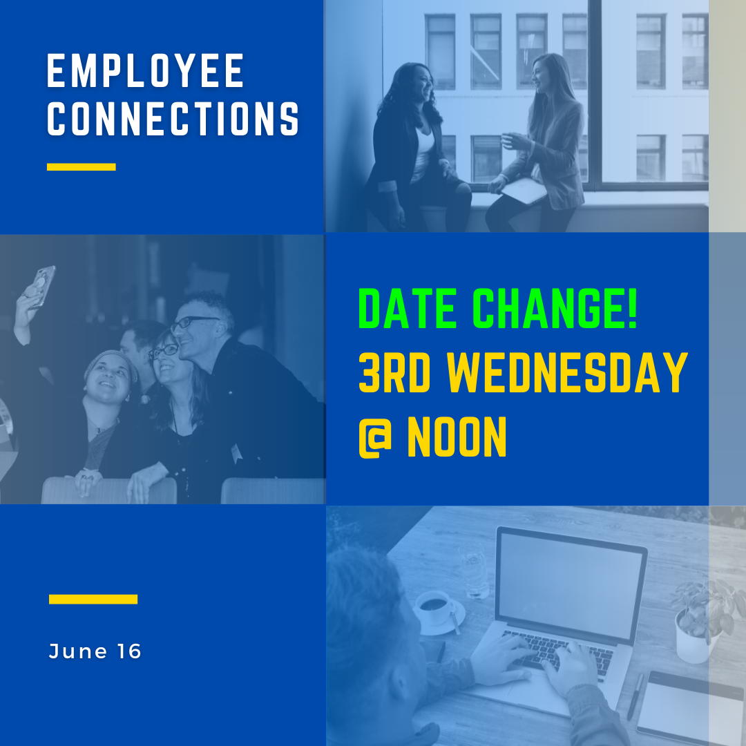 Flyer for Employee Connections on Wednesday June 16